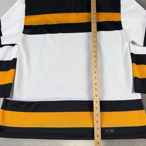 Vintage 90s NHL Boston Bruins Turn Back The Clock Jersey Sz M CCM Maska Hockey - Picture 4 of 5